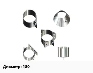 Крепление 180 s=1 Марка: AISI 430